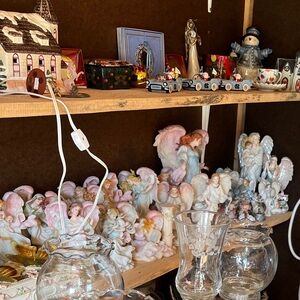 Ice Brand Angel Figurine Collection in Pastel Hues